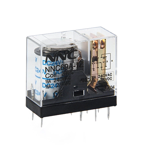 Alta potência em miniatura com pino de 3,5 mm/5 mm de pino e comutação capabiliy até 16a jqx-14fc-1z