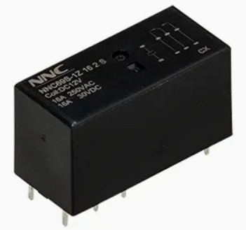 Relé PCB compacto NNC69S Tipo selado para eletrodomésticos domésticos