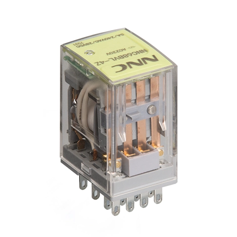 Botão de teste de trava em miniatura com indicador de LED my4n