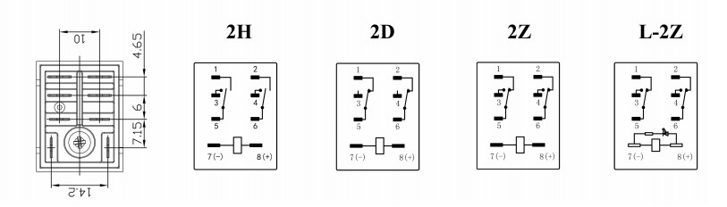 Rel&eacute; de alta pot&ecirc;ncia selado