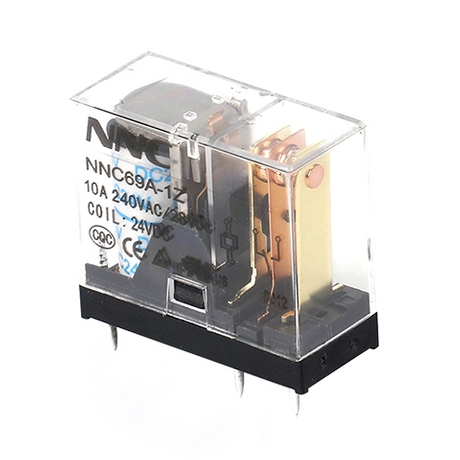 Relé eletromagnético de alta potência em miniatura com pinça de pino de 3,5 mm/5 mm